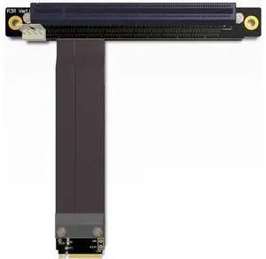 ADT-Link M.2 NGFF NVMe Key M Extender Cable to PCIE x16 Graphics Card Riser Adapter 16x PCI-e PCI-Express for M2 2230 2242 2260 2280 (25cm) ADT-Link M.2 NGFF NVMe Key M Extender Cable to PCIE x16 Graphics Card Riser Adapter 16x PCI-e PCI-Express for M2 2230 2242 2260 2280 (25cm)