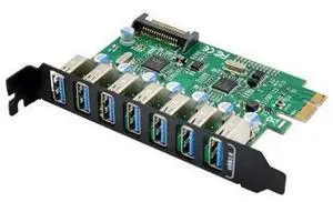 PCI-e usb 3.0 Expansion Card 7 port USB 3.0 PCI express Expansion Card pcie usb3.0 to pcie Adapter converter sata power supply PCI-e usb 3.0 Expansion Card 7 port USB 3.0 PCI express Expansion Card pcie usb3.0 to pcie Adapter converter sata power supply