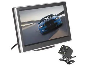 5 Inch 480 x 272 Pixel TFT LCD Color Car Rear View Monitor with 420 TV Lines 170 Degrees Lens Night Vision Camera For Car Vehicl 5 Inch 480 x 272 Pixel TFT LCD Color Car Rear View Monitor with 420 TV Lines 170 Degrees Lens Night Vision Camera For Car Vehicl