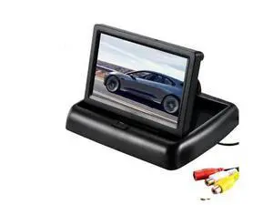 Monitor 4.3" Display For Rear View Camera Foldable Color TFT LCD Display Video PAL/NTSC Auto Parking Rearview Backup Monitor 4.3" Display For Rear View Camera Foldable Color TFT LCD Display Video PAL/NTSC Auto Parking Rearview Backup