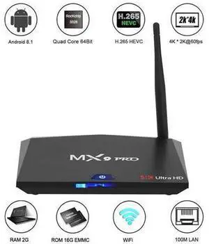 Sale MX9 Pro Android 8.1 TV Box RK3328 Quad Core 64Bit 2G 16G UHD 4K TV BOX HDR 3D Mini PC WiFi Bluetooth 4.0 VS X96 MINI Sale MX9 Pro Android 8.1 TV Box RK3328 Quad Core 64Bit 2G 16G UHD 4K TV BOX HDR 3D Mini PC WiFi Bluetooth 4.0 VS X96 MINI