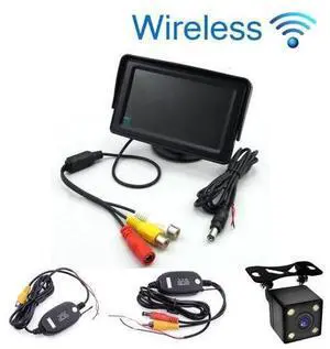 Car Styling 4.3 inch TFT LCD Screen Car Monitor Display for Rear view Reverse Backup Camera Car TV Display Car Styling 4.3 inch TFT LCD Screen Car Monitor Display for Rear view Reverse Backup Camera Car TV Display