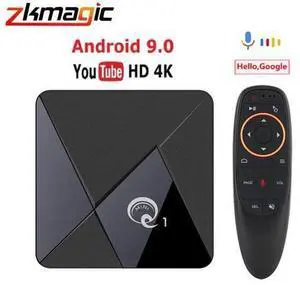 9.0 TV Box Mini Q1 Smart TV Box 4K 2GB 16GB ROM Media Player 2.4G WiFi Google Play TV Box Youtube Set Top Box 9.0 TV Box Mini Q1 Smart TV Box 4K 2GB 16GB ROM Media Player 2.4G WiFi Google Play TV Box Youtube Set Top Box