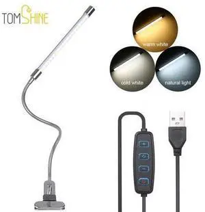 Arm Table Lamp 20Led Flexible Gooseneck Dimming Desk Lamp Clip On led desk lamp For Reading Bedroom Led Light 3 Color Modes Arm Table Lamp 20Led Flexible Gooseneck Dimming Desk Lamp Clip On led desk lamp For Reading Bedroom Led Light 3 Color Modes