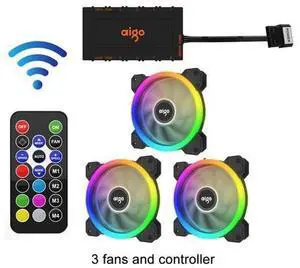 DR12 120mm Cooler Fan Double Aura RGB PC Fan Cooling Fan For Computer Silent Gaming Case With IR Remote Controller am3 am4 DR12 120mm Cooler Fan Double Aura RGB PC Fan Cooling Fan For Computer Silent Gaming Case With IR Remote Controller am3 am4