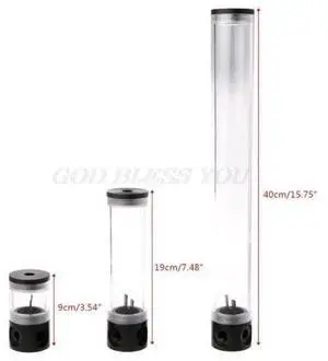 Water Cooling Kit 50mm Diameter G1/4" Cylinder Reservoir Tank 9/19/40cm For Computer Water Cooling Drop Shipping Water Cooling Kit 50mm Diameter G1/4" Cylinder Reservoir Tank 9/19/40cm For Computer Water Cooling Drop Shipping