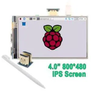 4.0 Inch IPS LCD Monitor Screen Module Display with GPIO Resistive Touch Panel Audio Output for Raspberry Pi 4 4.0 Inch IPS LCD Monitor Screen Module Display with GPIO Resistive Touch Panel Audio Output for Raspberry Pi 4
