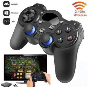 Console Joystick Game-pad 2.4GHz Wireless Game Controller Gamepad Fit For Android/Table/TV Box/Smart TV and For PC PS3 Console Joystick Game-pad 2.4GHz Wireless Game Controller Gamepad Fit For Android/Table/TV Box/Smart TV and For PC PS3