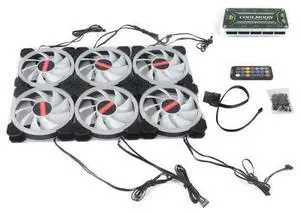 PC Cooler Cooling Fan Double Ring 366 Modes RGB LED 120mm Fan Super Quiet Cooling Fan For CPU High-airflow PC Cooler Cooling Fan Double Ring 366 Modes RGB LED 120mm Fan Super Quiet Cooling Fan For CPU High-airflow