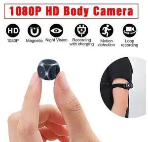 Mini Camera Magnetic Body Cam 1080P HD Video Audio Recorder Night Vision Motion Secret Camcorder Support Hidden TF Card Mini Camera Magnetic Body Cam 1080P HD Video Audio Recorder Night Vision Motion Secret Camcorder Support Hidden TF Card