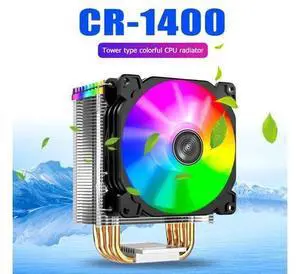 PWM 4Pin 12V PC LED Fan Cooling RGB 4 Heat-pipes CPU Cooler Computer Radiator for Intel 1151/1155/AM3/AM4 CPU Cooler PWM 4Pin 12V PC LED Fan Cooling RGB 4 Heat-pipes CPU Cooler Computer Radiator for Intel 1151/1155/AM3/AM4 CPU Cooler