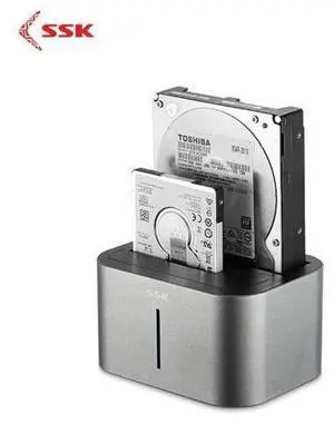 Aluminum 2-Bay HDD Docking/Dock Station HD Dual SATA to Usb 2.0 2.5 3.5 External Hard Drive Reader Housing Case HD Box Aluminum 2-Bay HDD Docking/Dock Station HD Dual SATA to Usb 2.0 2.5 3.5 External Hard Drive Reader Housing Case HD Box