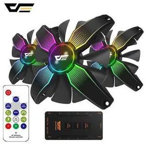 120mm RGB Fan 3in1 Aura Sync Computer PC Case Fan Speed Controllable Quiet IR Remote Computer CPU Cooler Cooling 120mm RGB Fan 3in1 Aura Sync Computer PC Case Fan Speed Controllable Quiet IR Remote Computer CPU Cooler Cooling