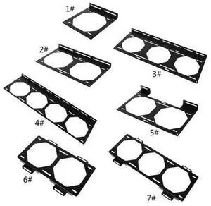 Bracket 240 Radiator Mounting Bracket Water Cooler for 12/14CM Holder External Computer Case Heatsink Gadget Accessories Bracket 240 Radiator Mounting Bracket Water Cooler for 12/14CM Holder External Computer Case Heatsink Gadget Accessories