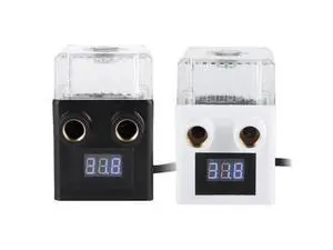 Integrated Water Tank Pump Ceramic Bearing 200L/H Flow Three-phase PC Temperature Display Water Cooling Pump Integrated Water Tank Pump Ceramic Bearing 200L/H Flow Three-phase PC Temperature Display Water Cooling Pump