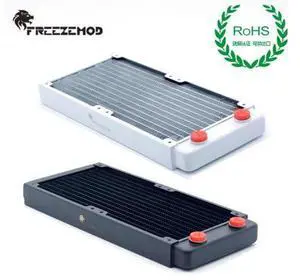 240mm Copper Radiator Thickness 27mm Water Cooler Heat Sink Black/White Piano Paint Water Cooling ROHS Certification 240mm Copper Radiator Thickness 27mm Water Cooler Heat Sink Black/White Piano Paint Water Cooling ROHS Certification