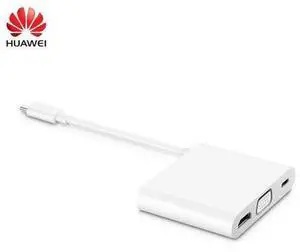 For MateDock 2 Docking Station USB C HUB VGA USB-A USB-C Interface Charging Transmission For Mate20 P20 For MateDock 2 Docking Station USB C HUB VGA USB-A USB-C Interface Charging Transmission For Mate20 P20