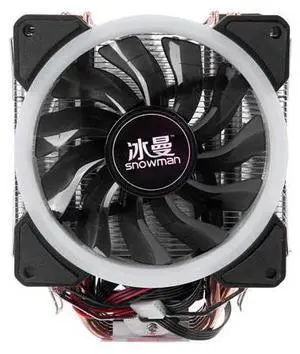 4 PIN CPU cooler 6 Heat-pipe RGB LED Single Double fans cooling 12 cm fan LGA 775 1151 115X 1366 support Intel AMD 4 PIN CPU cooler 6 Heat-pipe RGB LED Single Double fans cooling 12 cm fan LGA 775 1151 115X 1366 support Intel AMD