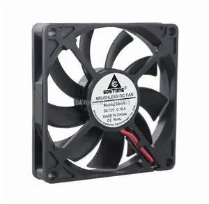 10PCS DC 12V 2Pin 8CM 80*80*15mm Ultra Quiet 80mm Computer Cooling Cooler Fan 10PCS DC 12V 2Pin 8CM 80*80*15mm Ultra Quiet 80mm Computer Cooling Cooler Fan