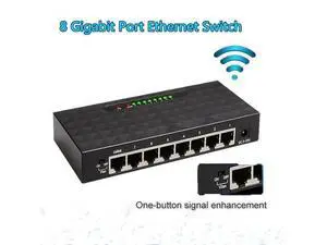 8 port Gigabit Network Switch Ethernet Smart Desktop Switch 10/100/1000Mbps Fast Vlan Gigabit Ethernet Network Switch Lan Hub 8 port Gigabit Network Switch Ethernet Smart Desktop Switch 10/100/1000Mbps Fast Vlan Gigabit Ethernet Network Switch Lan Hub