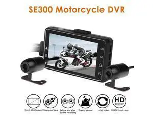 Motorcycle DVR Front+Rear View Motorcycle Dash Cam Video Recorder Black Night Vision Box Dual Motorcycle Action Camera HD Motorcycle DVR Front+Rear View Motorcycle Dash Cam Video Recorder Black Night Vision Box Dual Motorcycle Action Camera HD