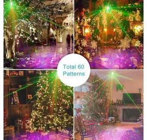 USB Rechargeable 60 Patterns LED DJ Disco Party Light Sound Activated UV Projector Stage Light for Xmas Club Wedding Birthday USB Rechargeable 60 Patterns LED DJ Disco Party Light Sound Activated UV Projector Stage Light for Xmas Club Wedding Birthday