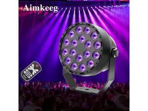 Ultraviolet Lighting Effects 18 LED Stage Light Effect DMX Par Light UV Projector Spotlight Sound Activated Disco Light Ultraviolet Lighting Effects 18 LED Stage Light Effect DMX Par Light UV Projector Spotlight Sound Activated Disco Light