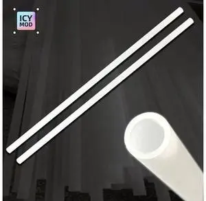 2pcs 50CM Frosted Tube PMMA Acrylic Tube OD 12mm/14mm/16mm Matte Hard Pipe 500mm Length For PC Water Cooler System Custom Loop 2pcs 50CM Frosted Tube PMMA Acrylic Tube OD 12mm/14mm/16mm Matte Hard Pipe 500mm Length For PC Water Cooler System Custom Loop