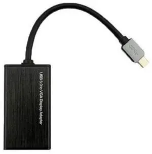 Ultra Thin USB 3.1 Type-C Male Connector To VGA Adapter For MacBook Ultra Thin USB 3.1 Type-C Male Connector To VGA Adapter For MacBook