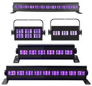 Effect Lamp Halloween Christmas Club Bright Party Holidays Decoration Bar Home Purple UV LED DJ Disco Stage Light Effect Lamp Halloween Christmas Club Bright Party Holidays Decoration Bar Home Purple UV LED DJ Disco Stage Light