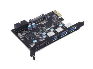 Express Card to 3 PORTS USB 3.0 2 PORTS USB3.1 Type C Internal USB 3.0 20PIN 7 Ports USB HUB e to Type-c Converter Card Express Card to 3 PORTS USB 3.0 2 PORTS USB3.1 Type C Internal USB 3.0 20PIN 7 Ports USB HUB e to Type-c Converter Card