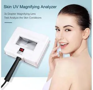 Woods Lamp For Skin UV Magnifying Lamp For Beauty Facial Skin Analyzer Testing Wood Lamp Light Facial Analysis Device Woods Lamp For Skin UV Magnifying Lamp For Beauty Facial Skin Analyzer Testing Wood Lamp Light Facial Analysis Device