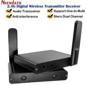 200M 2.4G Hifi Digital Music Sound Wireless Audio Transmitter Receiver Adapter 3.5mm RCA Audio Cable For PC Phone iPad Ipod DVD 200M 2.4G Hifi Digital Music Sound Wireless Audio Transmitter Receiver Adapter 3.5mm RCA Audio Cable For PC Phone iPad Ipod DVD