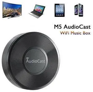 3.5" Earphone Audio Output adapter M5 Wireless Multi-Room Music Audio Cast Wireless Audio Adapter 3.5" Earphone Audio Output adapter M5 Wireless Multi-Room Music Audio Cast Wireless Audio Adapter