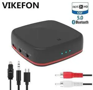 5.0 Transmitter Receiver CSR8675/8670 AptX LL HD 3.5mm Jack Aux SPDIF 2 RCA Wireless Adapter for TV Car Audio Receiver 5.0 Transmitter Receiver CSR8675/8670 AptX LL HD 3.5mm Jack Aux SPDIF 2 RCA Wireless Adapter for TV Car Audio Receiver