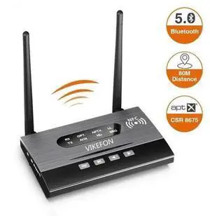 5.0 Transmitter Receiver For CSR8675 Wireless Music Audio Adapter For TV PC AptX HD Low Latency Optical 3.5mm AUX Jack 5.0 Transmitter Receiver For CSR8675 Wireless Music Audio Adapter For TV PC AptX HD Low Latency Optical 3.5mm AUX Jack
