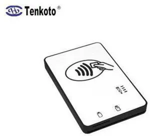 Dual Interface Bluetooth Smart Card Reader for ISO7816 Chip Wireless RFID NFC Card Reader Writer Dual Interface Bluetooth Smart Card Reader for ISO7816 Chip Wireless RFID NFC Card Reader Writer