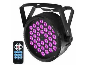 36W UV Projector 36 LED Violet Light Stage Lamp Black Effect DMX512 V2 36W UV Projector 36 LED Violet Light Stage Lamp Black Effect DMX512 V2
