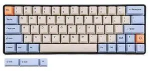 67 Key Milky Blue Keycap Set OEM Profile PBT Sublimation Keycaps for Mechanical Keyboards 67 Key Milky Blue Keycap Set OEM Profile PBT Sublimation Keycaps for Mechanical Keyboards