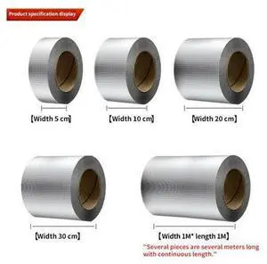 Duct Tape Butyl Super Fix Repair Wall Crack Thicken Butyl Tape Thermal Resist Duct Repairs Duct Tape Butyl Super Fix Repair Wall Crack Thicken Butyl Tape Thermal Resist Duct Repairs