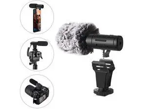 MIC-07 Condenser Microphone HD Recording Noise Reduction 3.5mm Mic for Camera Mobile Phone Vlogging Photography Interview Audio Recording MIC-07 Condenser Microphone HD Recording Noise Reduction 3.5mm Mic for Camera Mobile Phone Vlogging Photography Interview Audio Recording