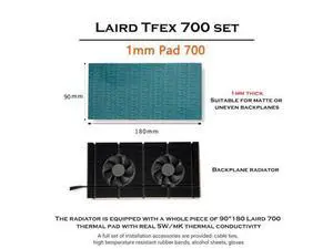 Backplate Radiator Memory Cooler Graphics Card Cooling Aluminum Panel + Dual PWM Fan VRAM Heatsink For RTX 3090 Backplate Radiator Memory Cooler Graphics Card Cooling Aluminum Panel + Dual PWM Fan VRAM Heatsink For RTX 3090