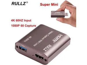 4K 60Hz USB 3.0 2.0 Video Capture Card TV Loop Output U3 1080P 60fps Game Recording Plate Live Streaming Box for PS4 Camera 4K 60Hz USB 3.0 2.0 Video Capture Card TV Loop Output U3 1080P 60fps Game Recording Plate Live Streaming Box for PS4 Camera