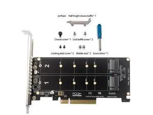 Dual-disk NVME M.2 MKEY SSD RAID Array Expansion Adapter Motherboard PCI-E Split Card For Gaming Mining BTC Chia Dual-disk NVME M.2 MKEY SSD RAID Array Expansion Adapter Motherboard PCI-E Split Card For Gaming Mining BTC Chia