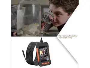 Waterproof Cable Inspection 1080P Camera 8MM USB Endoscope Borescope 8 Led Lights 4.3 Screen 2/5/10M Options Waterproof Cable Inspection 1080P Camera 8MM USB Endoscope Borescope 8 Led Lights 4.3 Screen 2/5/10M Options