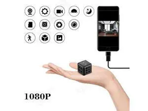 1080P Surveillance Mini USB Camera with Cell Phone App Remote Control Portable Security WIFI Cam Espion Small Action Camcorder 1080P Surveillance Mini USB Camera with Cell Phone App Remote Control Portable Security WIFI Cam Espion Small Action Camcorder