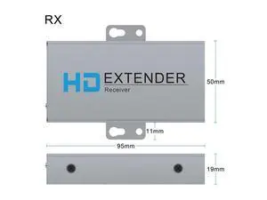 50M Over IP Network Extender 1080P Transmitter by RJ45 CAT5e CAT6 LAN Extensor Like Splitter Support POE 50M Over IP Network Extender 1080P Transmitter by RJ45 CAT5e CAT6 LAN Extensor Like Splitter Support POE