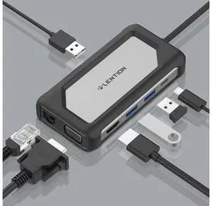 C Hub with 4K , VGA, 3.0, RJ45, Type C Charging Adapter for MacBook Pro (Thunderbolt 3), 2018 2019 2020 Mac Air C Hub with 4K , VGA, 3.0, RJ45, Type C Charging Adapter for MacBook Pro (Thunderbolt 3), 2018 2019 2020 Mac Air