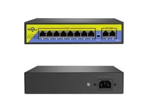 POE-X1010B 48V 10 Ports POE Switch with Ethernet 10/100Mbps IEEE 802.3 for IP CCTV Security Camera System POE-X1010B 48V 10 Ports POE Switch with Ethernet 10/100Mbps IEEE 802.3 for IP CCTV Security Camera System