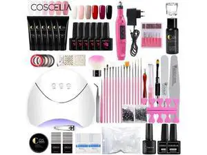 UV Lamp Nail Set For Manicure Kit Color Gel Varnish Set Nail Drill Machine Kit Nail File Tool Nail Extension Set UV Lamp Nail Set For Manicure Kit Color Gel Varnish Set Nail Drill Machine Kit Nail File Tool Nail Extension Set